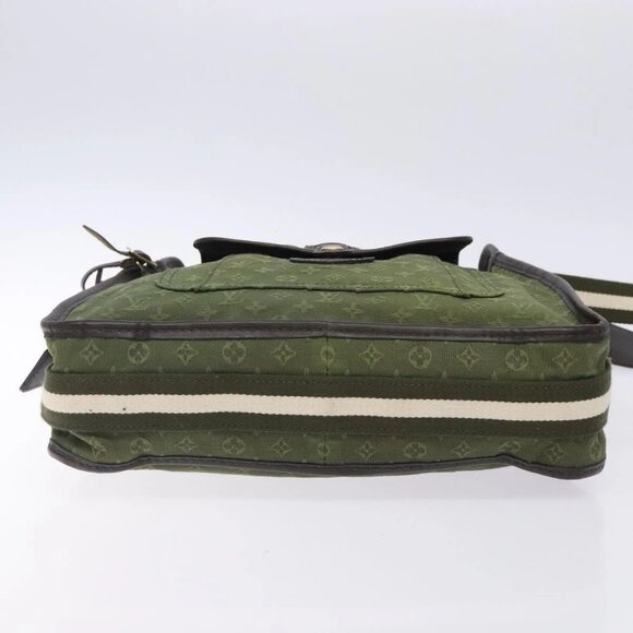 LOUIS VUITTON Monogram Mini Bussus Marie Kate Bag TST Khaki M92324 Auth bs27051 - Picture 5 of 16